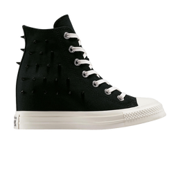 Кроссовки Converse Wmns Chuck Taylor All Star Wedge Platform High 'Spikes', черный a16598c | black/egret/brown