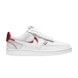 Кроссовки Nike Wmns Court Vision Low Premium 'Valentine's Day', белый ci7827 100 | white/iced lilac/pistachio frost/noble red