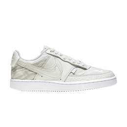 Кроссовки Nike Wmns Court Vision Low Premium 'Stacked Swoosh - Sail', кремовый ci7599 100 | sail/white/aura/sail