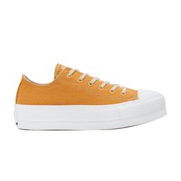 Кроссовки Converse Wmns Renew Cotton Chuck Taylor All Star Platform Low 'Sunflower Gold', оранжевый 567104c | sunflower gold/white/white