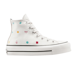 Кроссовки Converse Wmns Chuck Taylor All Star Lift Platform High 'Doodles', белый a15648f | vintage white/vintage white