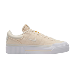 Кроссовки Nike Wmns Court Legacy Lift 'Pale Ivory Hemp', кремовый fz2606 101 | pale ivory/phantom/white/hemp