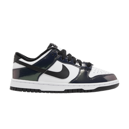 Кроссовки Nike Wmns Dunk Low SE 'Just Do It - Iridescent', разноцветный fq8143 001 | black/black/multi-color/white