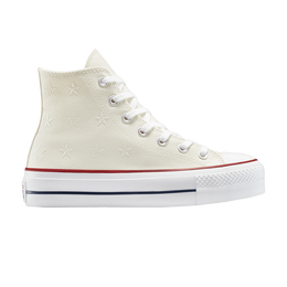 Кроссовки Converse Wmns Chuck Taylor All Star Lift Platform 'Archive Stars', белый a15538c | vintage white/red/navy