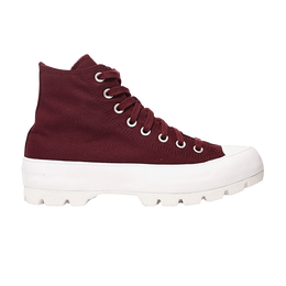 Кроссовки Converse Wmns Chuck Taylor All Star Lugged High 'Dark Burgundy', красный 566284c | dark burgundy/dark burgundy/white