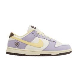 Кроссовки Nike Wmns Dunk Low Premium 'Lilac Bloom', фиолетовый fb7910 500 | lilac bloom/soft yellow/sail/coconut milk/baroque brown