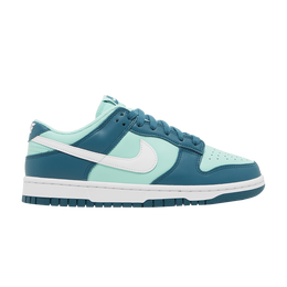 Кроссовки Nike Wmns Dunk Low 'Geode Teal', бирюзовый dd1503 301 | geode teal/white/emerald rise