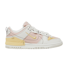 Кроссовки Nike Wmns Dunk Low Disrupt 2 'Pink Oxford', розовый dv4024 001 | phantom/pink oxford/sail/lemon wash