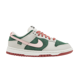 Кроссовки Nike Wmns Dunk Low SE 'All Petals United', зеленый fn8923 061 | light bone/sail/fir green/sakura pink