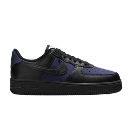 Кроссовки Nike Wmns Air Force 1 '07 LX 'Black Purple Ink', фиолетовый dz2708 500 | black/black/purple ink