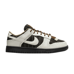 Кроссовки Nike Wmns Dunk Low LX 'Brogue', черный fv3642 010 | summit white/cacao wow