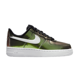 Кроссовки Nike Wmns Air Force 1 Low 'Iridescent', черный fv1173 010 | black/white/black/white