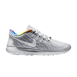 Кроссовки Nike Wmns Free 5.0 'Be True', серый 745383 001 | wolf grey/white/multi-color