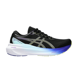 Кроссовки Asics Wmns Gel Kayano 30 'Black Blue Glow Yellow', черный 1012b357 003 | black/glow yellow