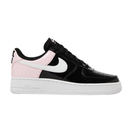 Кроссовки Nike Wmns Air Force 1 '07 'Black Pink Foam', черный dj9942 600 | pink foam/black/white