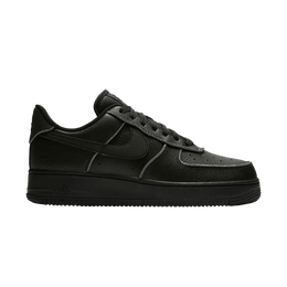 Кроссовки Nike Wmns Air Force 1 Low 'Black Glitter', черный at0073 001 | black/black/white