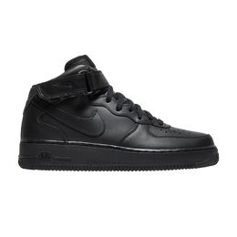 Кроссовки Nike Wmns Air Force 1 '07 Mid 'Black', черный 366731 001 | black/black
