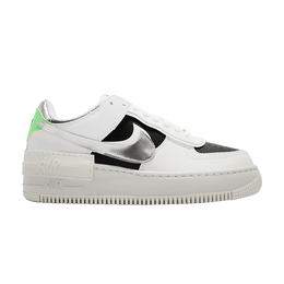 Кроссовки Nike Wmns Air Force 1 Shadow 'White Metallic Silver', белый dn8006 100 | white/metallic silver