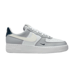 Кроссовки Nike Wmns Air Force 1 '07 Low 'Wolf Grey Armory Navy', серый hv2376 001 | wolf grey/sail/white/armory navy