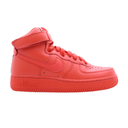 Кроссовки Nike W'S Air Force 1 High, красный 321813 661 | chile red/chile red
