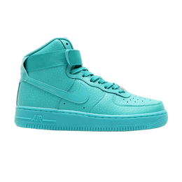 Кроссовки Nike Wmns Air Force 1 Hi Premium, зеленый 654440 400 | light retro/light retro