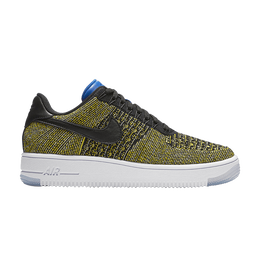 Кроссовки Nike Wmns Air Force 1 Flyknit Low 'Warriors', разноцветный 820256 004 | black/blue tint-game royal-black