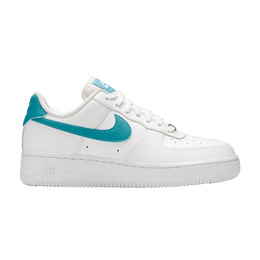 Кроссовки Nike Wmns Air Force 1 '07 Low 'Teal Nebula', белый ah0287 109 | white/teal nebula/metallic gold