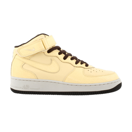 Кроссовки Nike Wmns Air Force 1 Mid, желтый 310765 771 | butter/butter-dark cinder