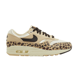 Кроссовки Nike Wmns Air Max 1 '87 'Leopard Print', желто-коричневый fv6605 200 | sesame/velvet brown/coconut milk
