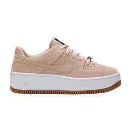 Кроссовки Nike Wmns Air Force 1 Sage Low 'Bio Beige', желто-коричневый ar5339 203 | bio beige/black/white/bio beige
