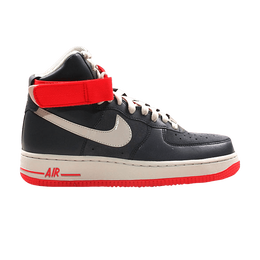 Кроссовки Nike Wmns Air Force 1 High 'Anthracite Crimson', черный 334031 021 | black/birch/crimson