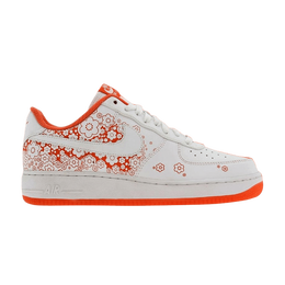 Кроссовки Nike Wmns Air Force 1 Premium '07 'Bright Coral', белый 315186 111 | white/white-bright coral