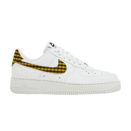 Кроссовки Nike Wmns Air Force 1 Low 'Bronzine Gingham', белый dz2784 102 | summit white/bronzine/black
