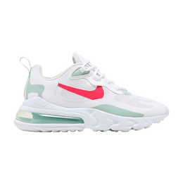 Кроссовки Nike Wmns Air Max 270 React 'White Pistachio Crimson', белый cv3025 100 | white/pistachio frost/laser crimson