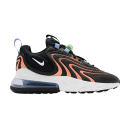 Кроссовки Nike Wmns Air Max 270 React ENG 'Black Orange', черный cw8605 001 | black/white/vapor green