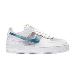 Кроссовки Nike Wmns Air Force 1 Shadow 'White Glacier Ice', белый da4286 100 | white/vast grey/university gold/glacier ice