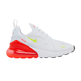 Кроссовки Nike Wmns Air Max 270 'White Bright Crimson Volt', белый ah6789 114 | white/volt/bright crimson/black