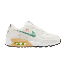 Кроссовки Nike Wmns Air Max 90 SE 'White Neptune Green', белый do9850 100 | summit white/neptune green/sail/phantom/off noir