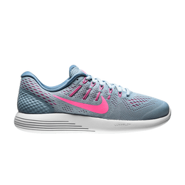 Кроссовки Nike Wmns LunarGlide 8 'Blue Grey Pink Blast', синий 843726 402 | black/blue grey/pink blast/blue tint/ocean fog