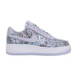 Кроссовки Nike Wmns Air Force 1 Upstep Low 'Glass Slipper', серебряный 917589 500 | palest purple/palest purple-white