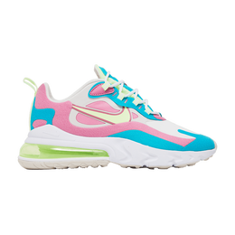 Кроссовки Nike Wmns Air Max 270 React 'Pastel', белый cw7015 100 | white/barely volt/platinum tint