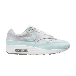 Кроссовки Nike Wmns Air Max 1 '87 'Glacier Blue', синий hf5387 002 | metallic platinum/flat pewter/summit white/glacier blue