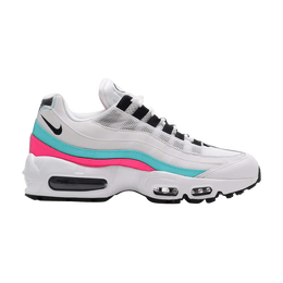 Кроссовки Nike Wmns Air Max 95 'South Beach', белый 307960 117 | white/black-aurora green-pink blast