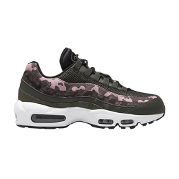 Кроссовки Nike Wmns Air Max 95 'Sequoia Pink Glaze Camo', зеленый dn5462 200 | brown basalt/sequoia/pink glaze/black