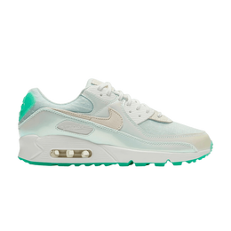 Кроссовки Nike Wmns Air Max 90 'Green Glow', зеленый dh8074 100 | sail/light violet/summit white/white/green glow/platinum tint