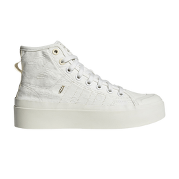 Кроссовки Adidas Wmns Nizza Bonega Mid 'Embroidered Floral', белый gz4299 | crystal white/wonder white/off white