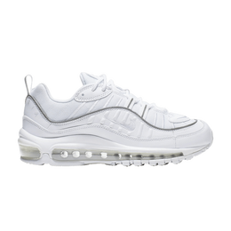 Кроссовки Nike Wmns Air Max 98 'Triple White', белый ah6799 114 | white/white/white