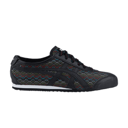 Кроссовки Onitsuka Tiger Wmns Mexico 66 'Black Multi-Color', черный d7a9n 9090 | black/black