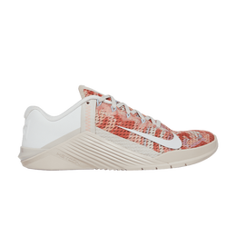 Кроссовки Nike Wmns Metcon 6 'Desert Sand Crimson Bliss', серый dj3076 064 | desert sand/crimson bliss/summit white/metallic copper