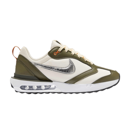 Кроссовки Nike Wmns Air Max Dawn 'Cargo Khaki Metallic Silver', зеленый fz4239 300 | cargo khaki/phantom/metallic silver/white